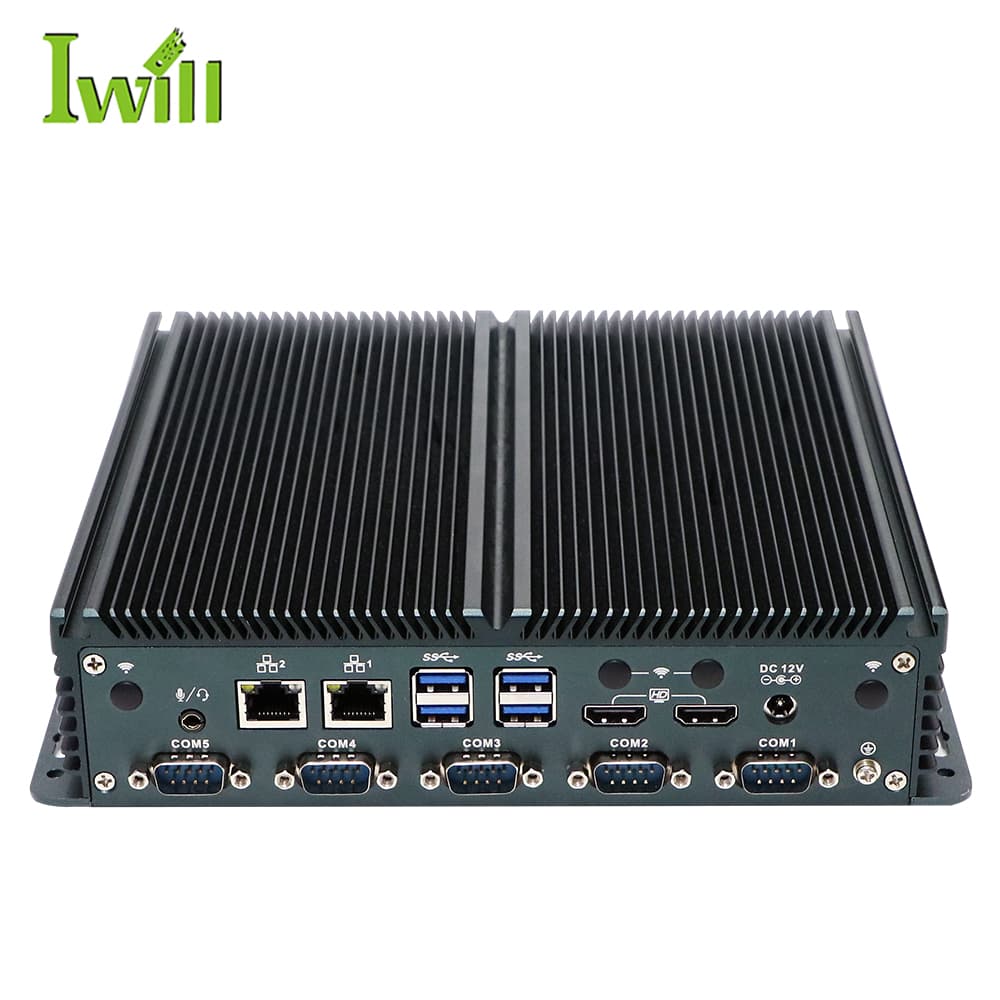 IBOX-1326 - Индустриален PC с Intel Alder Lake N100, 2x HDMI, 5x COM | IWILL България