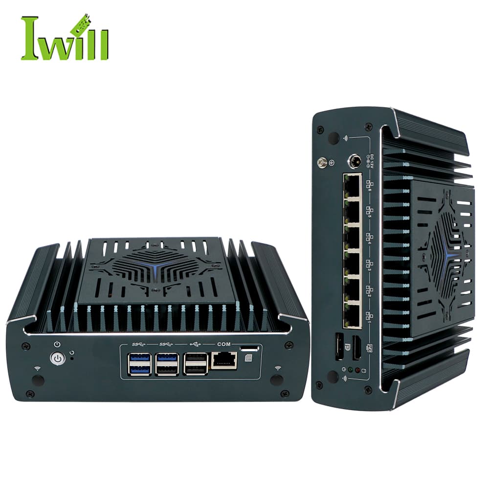 Nano-N3161 - Firewall appliance с Intel Alder Lake и 6x 2.5G LAN, PoE опция | IWILL България